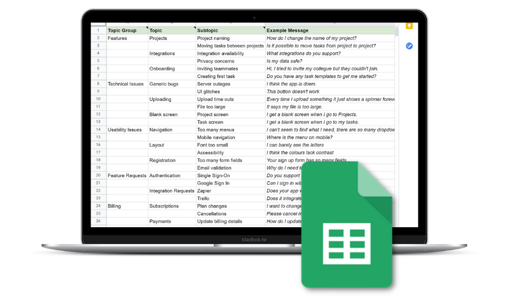 Free Tag Taxonomy Template